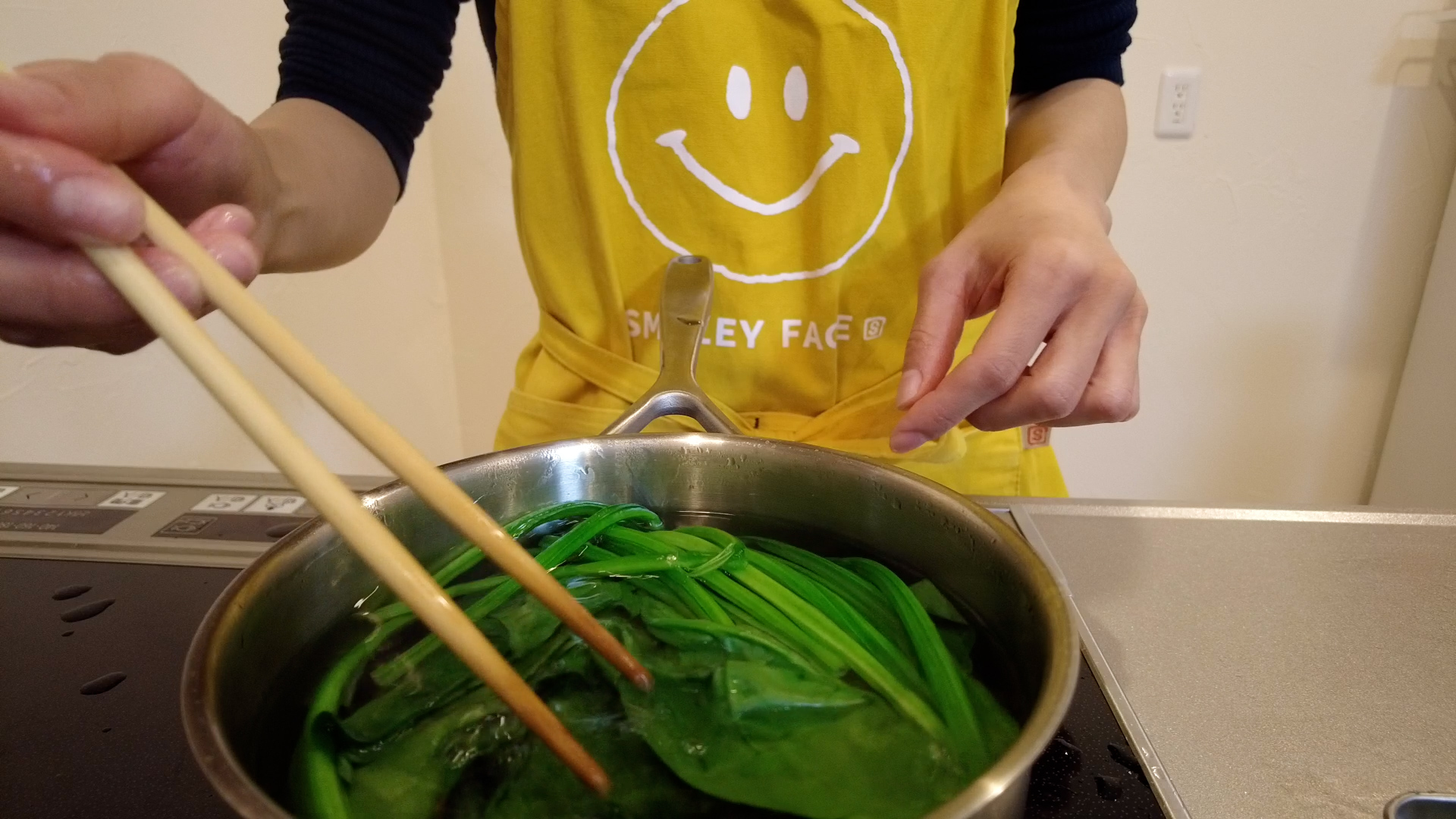 How to Boil Spinach AYANA GOHAN