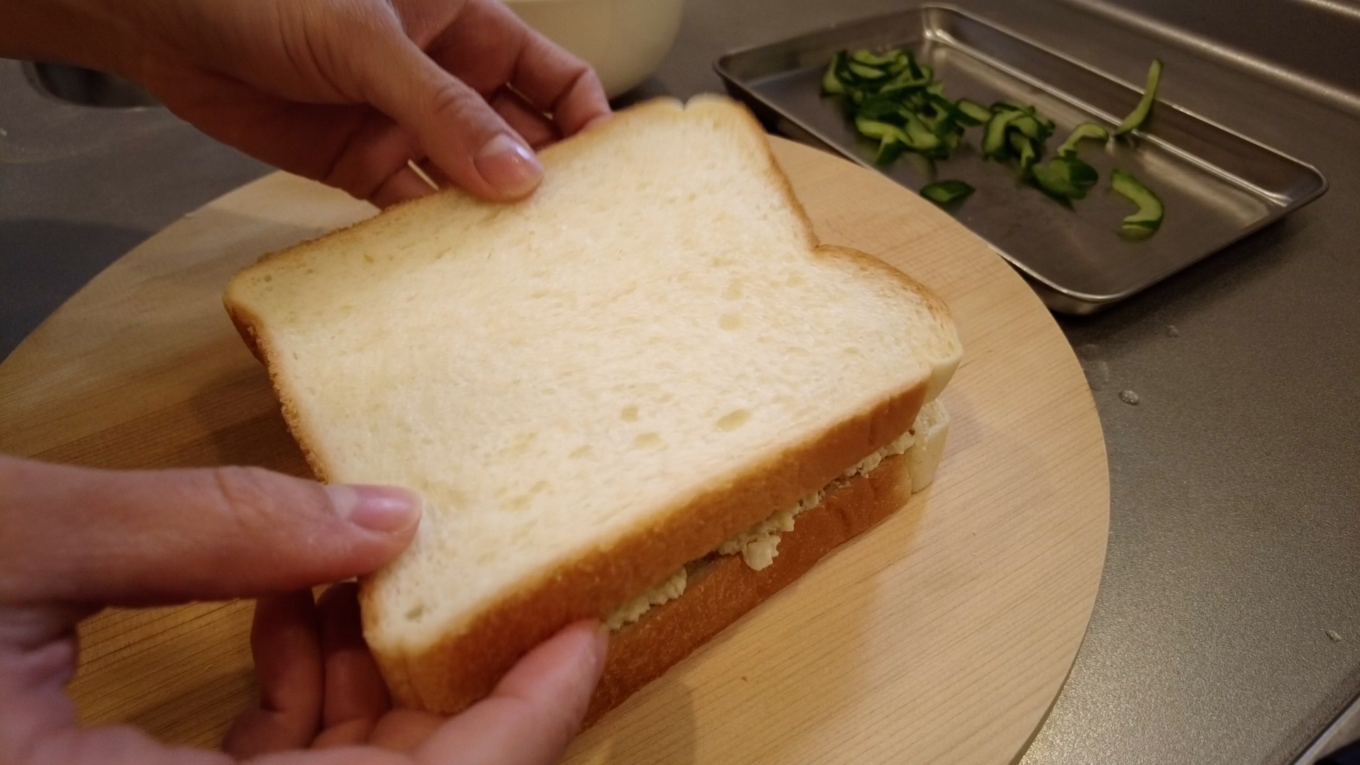 Marinated Tofu Sandwich with Cucumbers – AYANA GOHAN